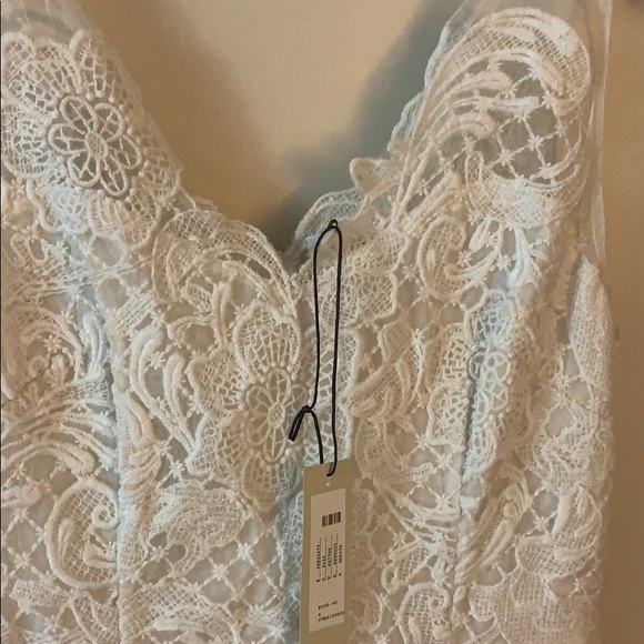 🆕 Yoana Baraschi Ivory Lace Dress   BHLDN - Picture 3 of 4